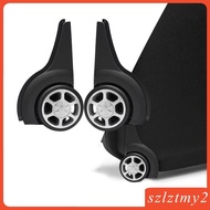 [Szlztmy2] 2Pcs Luggage Wheel Replacement Silent Luggage Accessories Suitcase Wheels Swivel