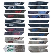 LAIFU Modified Car Body Emblem Sticker ABS Side Decorative Decal Label for Subaru STI WRX XV Foreste