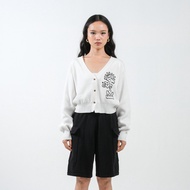Clay Cardigan White