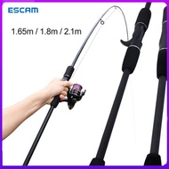 【Stok Lokal】ESCAM Joran Pancing Murah Joran Karbon Carbon Solid Joran Kesting Pancing Casting Kuat 50kg Sutet Asli Fishing Spinning Casting Baitcasting Rod Joran Carbon Karbon Asli Japan Murah Cuci Gudang Solid Padat