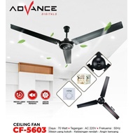 ADVANCE CEILING FAN CF-5603 / KIPAS ANGIN GANTUNG PLAFON BALING BESI 56INCH KIPAS ANGIN ATAP BESAR