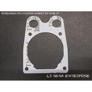 Husqvarna 570 chainsaw genuine parts cylinder gasket 537208007