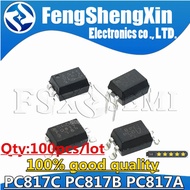 100PCS PC817C DIP-4 PC817-C In-Line PC817 C B A PC817A PC817B SOP-4 EL817 EL817C PC817-B