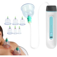 Pressure Chinese Cupping Device, Electric Cupping Set, 6 Cupping Cups.