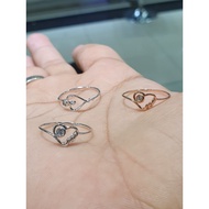 750 gold ring, simple, latest fashion model