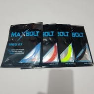MAXBOLT MBS 63 BADMINTON RACKET STRINGS - 0.66mm ORIGINAL