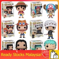 Funko Pop One Piece Law Ace Luffy Hancock Nami Zoro Figure Toys 【Ready Stock Malaysia】海贼王 模型