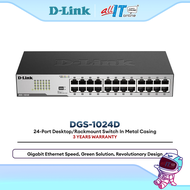 D-Link DGS-1016D / DGS-1024D Gigabit Desktop Switch 16 and 24-Port Unmanaged LAN Ethernet Network Pl