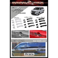 Perodua Alza 2022-2025 Car Door Handle Cover Accessories - 8pcs/set -