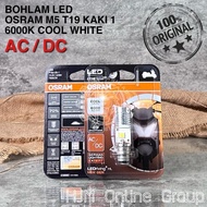 OSRAM M5 H6 T19 1-FOOT LED MOTORCYCLE MAIN HEADLIGHT BULB Original