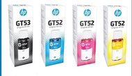 หมึกเติมแท้ 4 สี HPGT53+HPGT52 For HP : HP Deskjet GT5800 series / HP Ink Tank 300/400 series / HP S