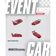 TMCS Singapore 2025 Event Edition - NISSAN S14 GT-SPEC V2 SEIJI OOKAWARA TPANSPARENT RED [TMCS SG 20