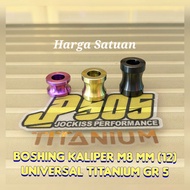 Boshing M8 (12) Universal Titanium Monoblock Caliper Gr 5 Gr5 Titanium