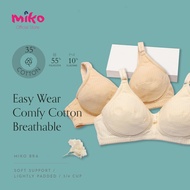 Miko Bra C55317 - 35%Cotton 10%EA  55%PES / Soft Support/ Lightly Padded/ 3/4 Cup
