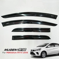 Myvi 2018 Above Mugen Injection door visor