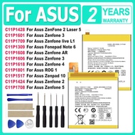 C11P1601 C11P1709 Battery For ASUS ROG 1 Zenfone L1 2 3 4 5 5Z 10 AR A002 ZE551ML Fonepad Note 6 Las