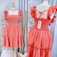 (Ready stocks) Vietnam Padded Mini Dress Women's Mini Dress