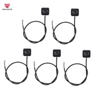 Momentary Push Button on Off Switch Black Plastic 12V 24V  Mount Mini Button Switch