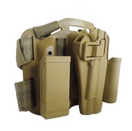 Tactical 1911 Holster CQC Leg Holster Drop Holster Single Magazine Pouch