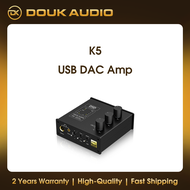 Douk Audio K5 USB DAC Headphone Amplifier ESS9038Q2M Optical Digital to Analog Converter DSD256 with