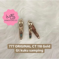SIDE NAIL CLIPS ORIGINAL KOREAN GOLD777 SIZE M NAIL CLIPPERS 777 (CT118)