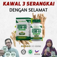 Ashwagandha ksm-66 💯 original sakit jantung kencing Manis cancer susah tidur sakit lutut sendi