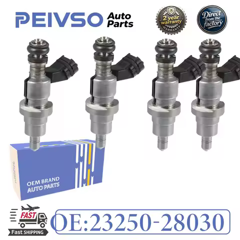 23250-28030 2325028030 4pcs/lot Injector Fuel Injection for TOYOTA AVENSIS & RAV-4 ENGINE 1AZ-FSE D4