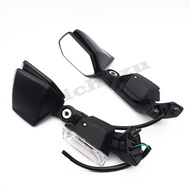Motorcycle Rear Rearview Mirror Left Right Side for Kawasaki ZX-10R ZX-6R ZX10R ZX6R 2005-2011