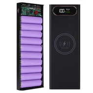 Box sạc dự phòng không dây 10cell dùng pin 18650 pin laptop cũ sạc 10W hàng uy tín chất lượng cao sạ