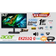 ACER EK251Q E - 24.5" / EK241Y E - 23.8: LED-backlit Monitor - FULL HD/100hz/1ms/AMD FreeSync  - Inp