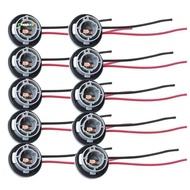 Auto Led Light Base 10X 1156 382 BA15S P21W Lamp Holder Adapter Car Bulb Socket Connectors