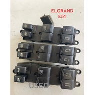 Power Window Switch NISSAN Elgrand