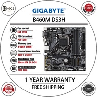Used GIGABYTE B460M DS3H Motherboard LGA 1200 Intel B460 DDR4 128 GB M.2 Micro-ATX support i9-10900 