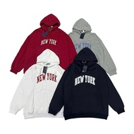 "New York" Embroidered Hoodie - New York Embroidered hooded sweatshirt