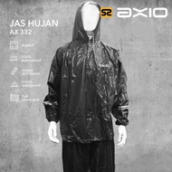 Axio Ax 332 Carbon Unisex Original Raincoat Jacket Pants Set Adult Raincoat