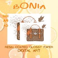 BONIA bag illustration,art print,fashion illustration,art