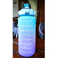 !!! 2ltr Motivational Drinking Bottle / BPA Flip Cap