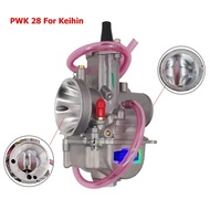 PWK28 Carburetor For Keihin 28mm PWK Gaźnik For Honda CR85 CR125 XR100 TRX90 CR 85 125 XR 2/4 Stroke