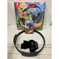 [Can't Use With Switch 2] Nintendo Ring Fit Adventure Second Hand Can Change Language Ringfit With G