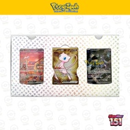 [Pokémon TCG] Pokemon 151 : 151 UPC Metal Mew 205/165 Mewtwo svp 52 Mew Ex svp 53 Promo Card Set