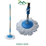 360 Stainless Steel Rotating Mop With Cotton Mop