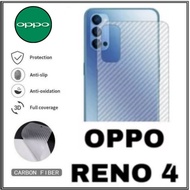 PROMO Skin Carbon Hydroogel OPPO A16  RENO 4F / RENO 4 (4G / RENO 4 PRO) Anti Gores Belakang HP