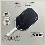 Pickleball T700 Pro White Racket - Pickleball racket made of super rough Carbon fiber