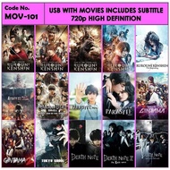 Usb With Movies Anime Live Action Includes Subtitle Mov-101 02F