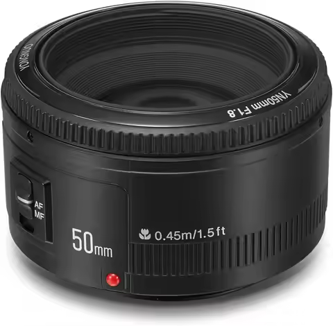 YONGNUO YN50mm F1.8 Standard Prime Lens Auto for Nikon F Mount D7200 D90 D750 D610 DSLR Camera,for C