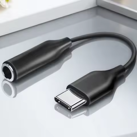 Type C to 3.5mm Aux Cable Audio Adapter for Headphones Converter Type C to 3.5mm Jack Earphone Lead