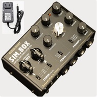 Effect Pedal,Preamp Pedal,Power Amp Sim Pedal,Stereo Cab Simulator Pedal for Electric Guitar