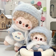 KICKSLOUNGEL 10/20cm Cotton Doll Clothes, Lamb Sweater Scarf 10cm Cotton Doll's Clothes, Doll  Outfi