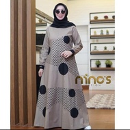 ONDE DRESS Baju Gamis Wanita Terbaru 2020 Dress Wanita Elegant Trendy