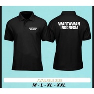WARTAWAN INDONESIA POLO COLLAR SHIRT